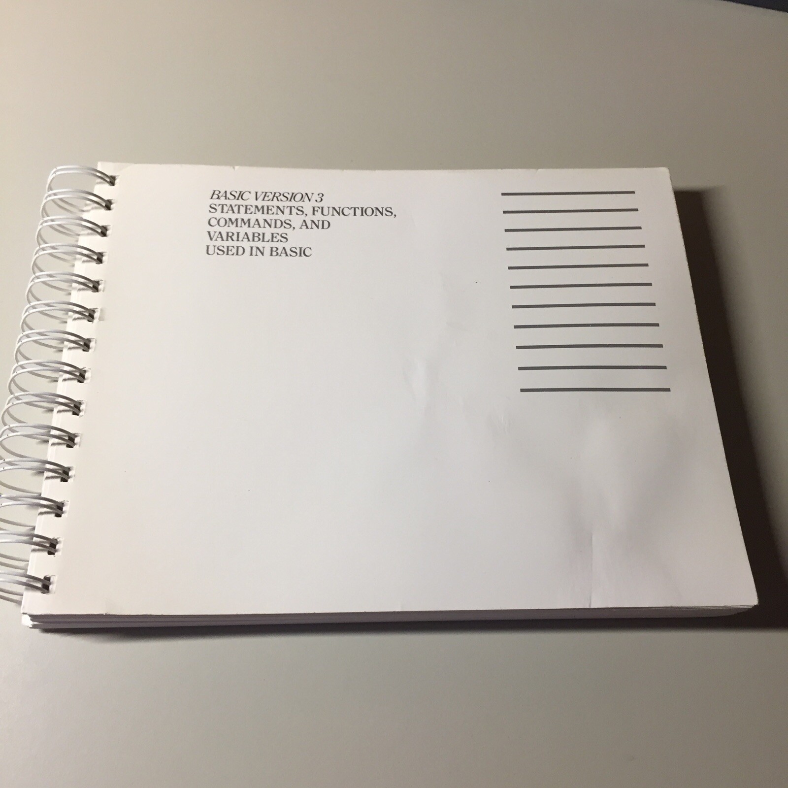 Vintage 1985 COMPAQ MS DOS & BASIC Version 3 Manuals VHTF