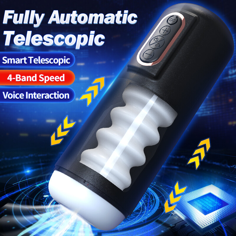 Automatic Male Masturbator Cup Thrusting & Sucking Vibrating Heating Lubricants