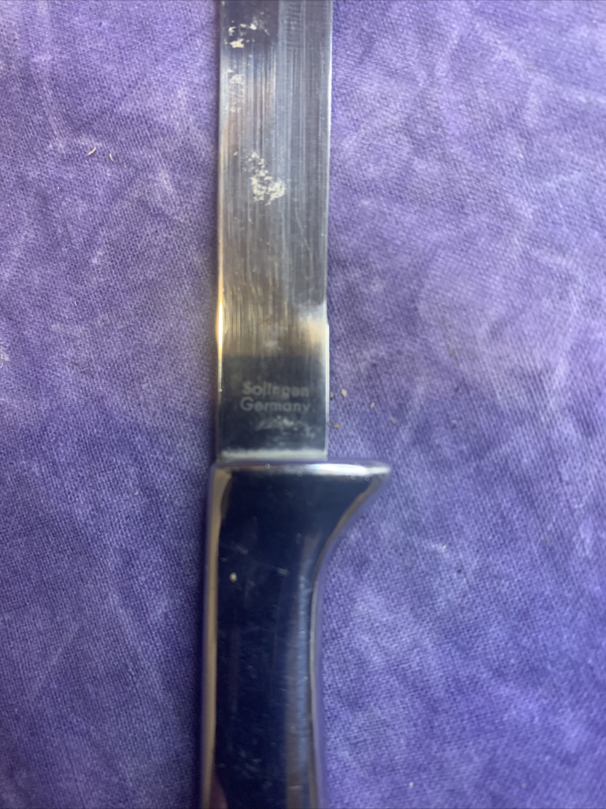 VINTAGE DUREX SOLINGEN GERMANY 11 PIECE KNIFE SET W/ CASE ZIPPER DOESN’T WORK