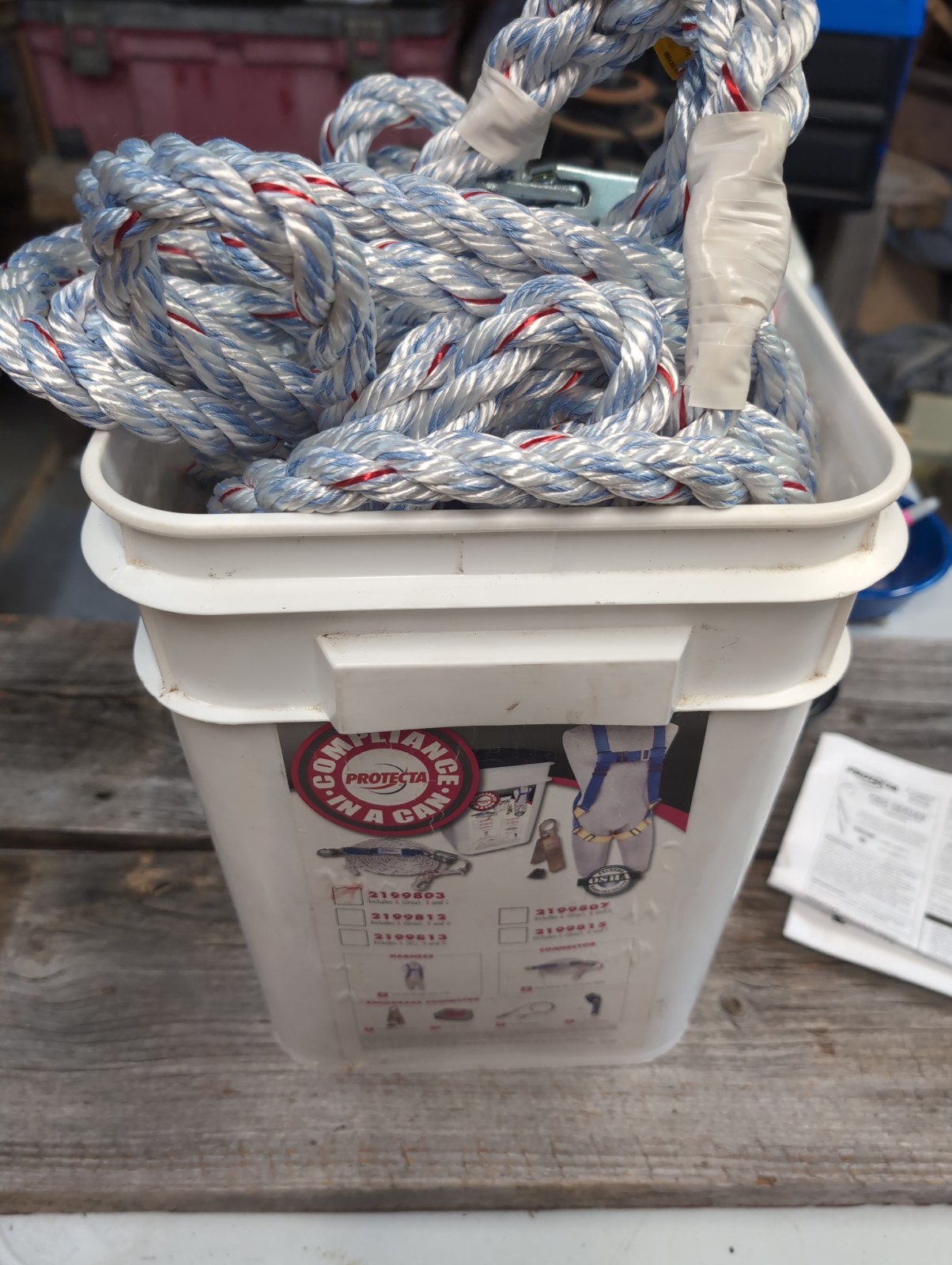 Protecta Compliance in a can Roofing Fall Protection Kit 2199803