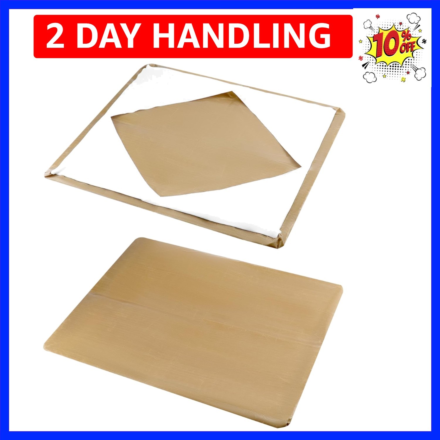 Heat Press Pillow Covers - 16x20 Inch, 2 Pack, 500°F Resistant, Non-Stick Pro...