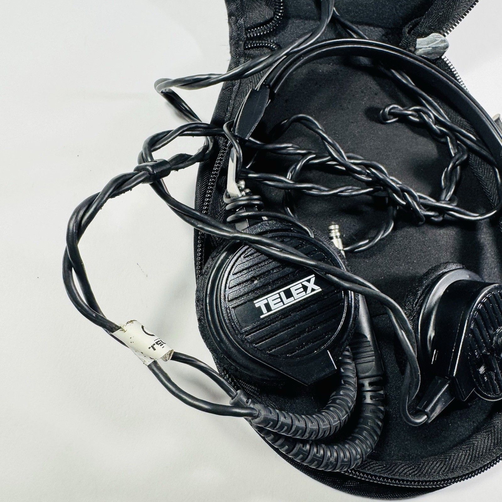 Telex Airman 850 ANR Dual Plug Aviation Headset READ!!!