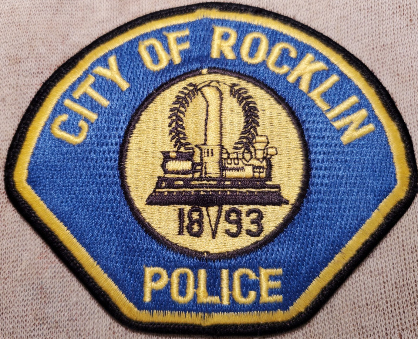CA City of Rocklin California Police Patch