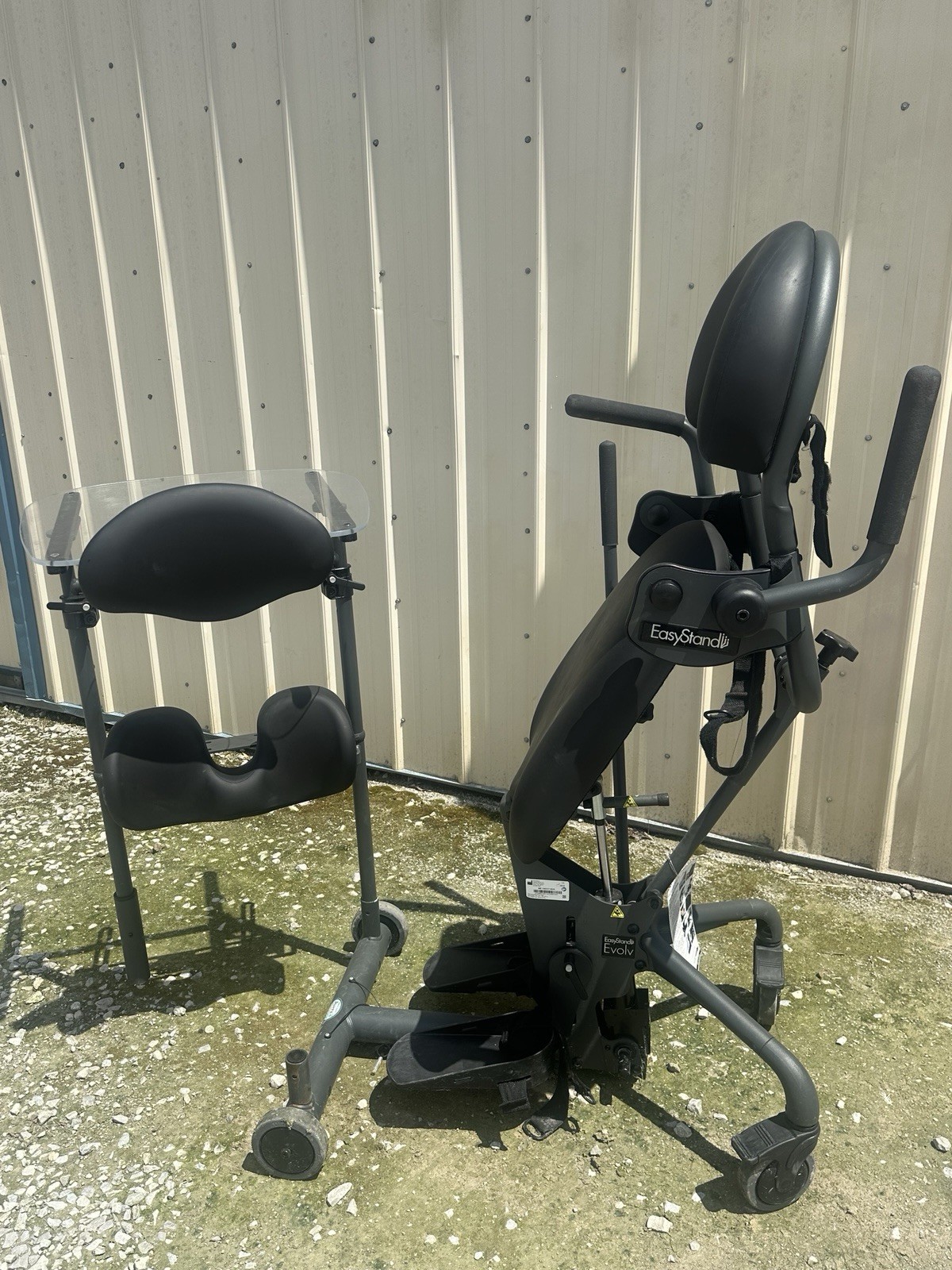 EasyStand Evolv Movement Trainer Standing Frame w/ Tray, Backrest, 4 Wheels