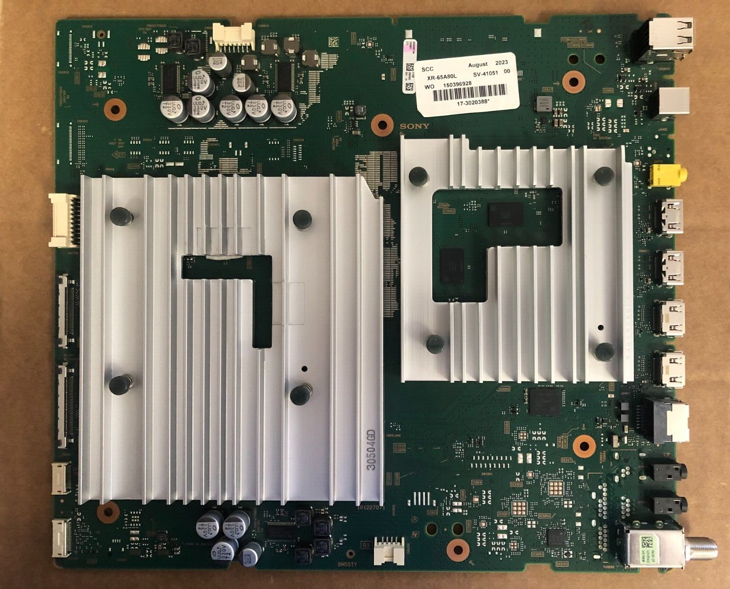 Sony A-5056-923-A, A5056874A  BM5STY Main Board for XR-65A80L