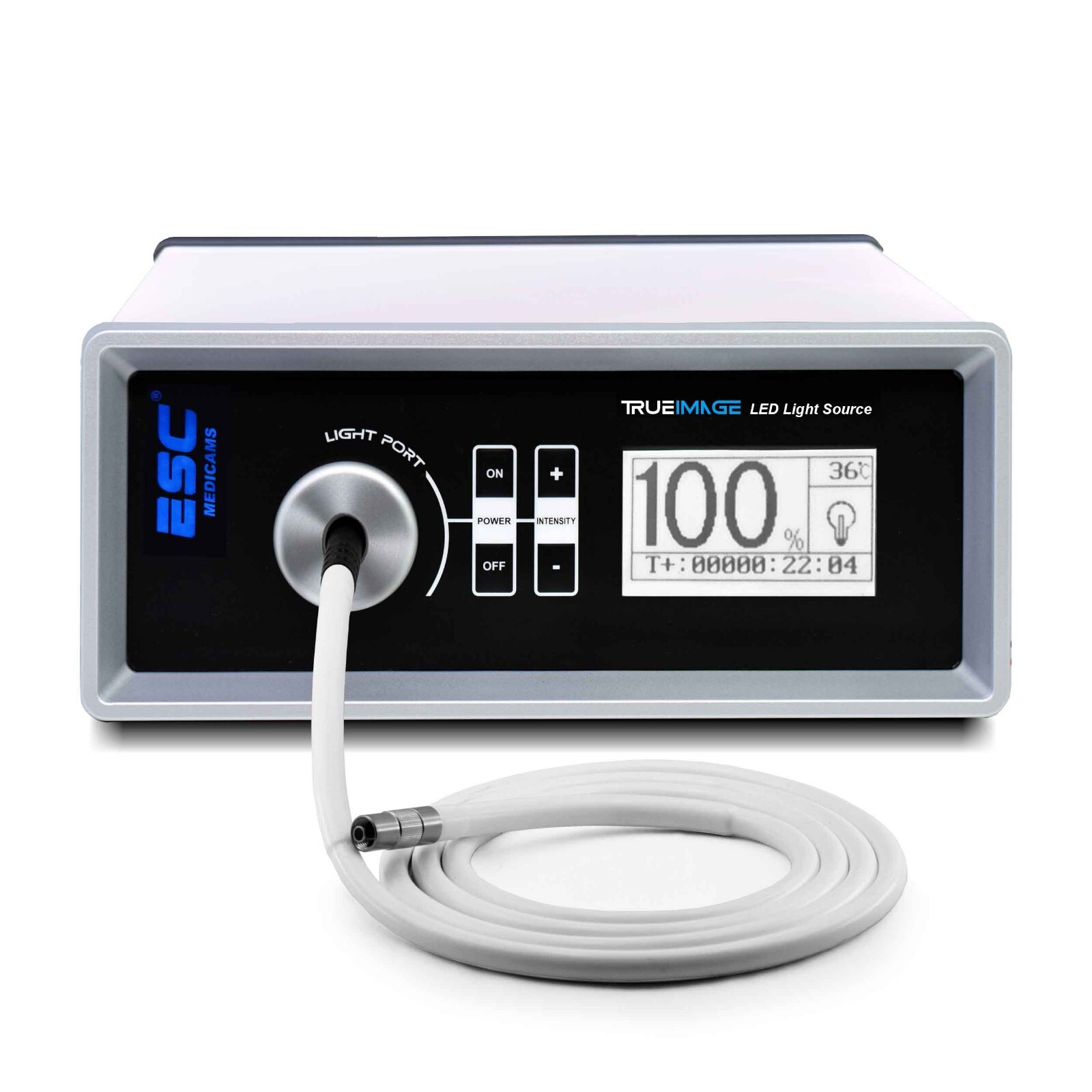 Endoscopy Cold LED Light Source Medical 120W with Fiber Optic Cable