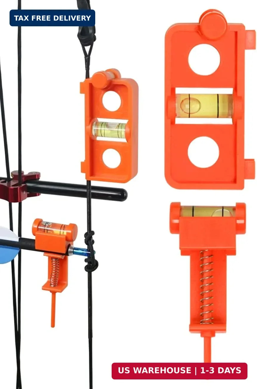 Archery Bow Tuning and Mounting String Level Combo Kit for Compound Bows