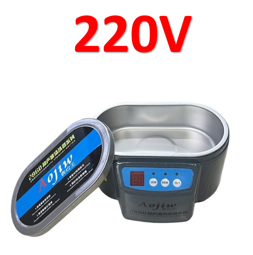 Dual Frequency Ultrasonic Cleaner Machine Circuit board glasswith Timer Heated -