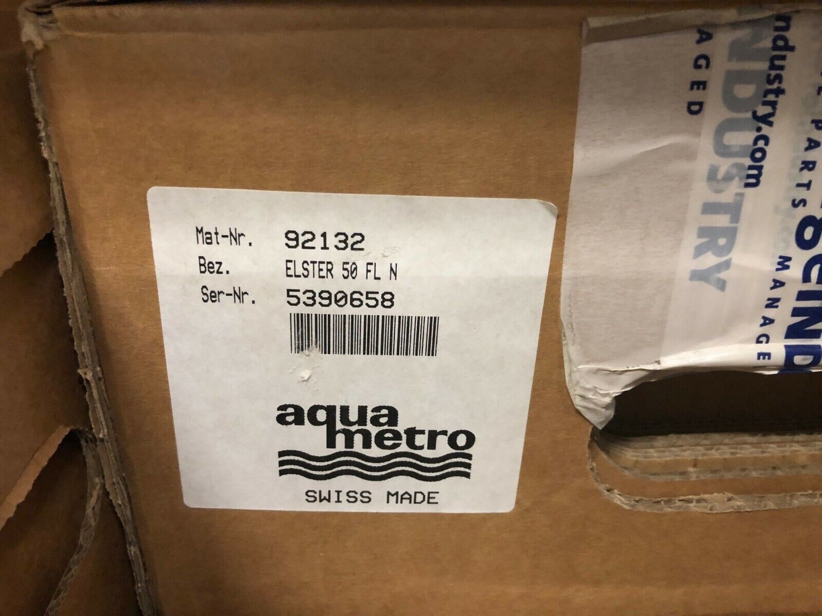 AQUAMETRO OIL FLOW METER FOR HOT OIL - VZO 50 FL 130/25