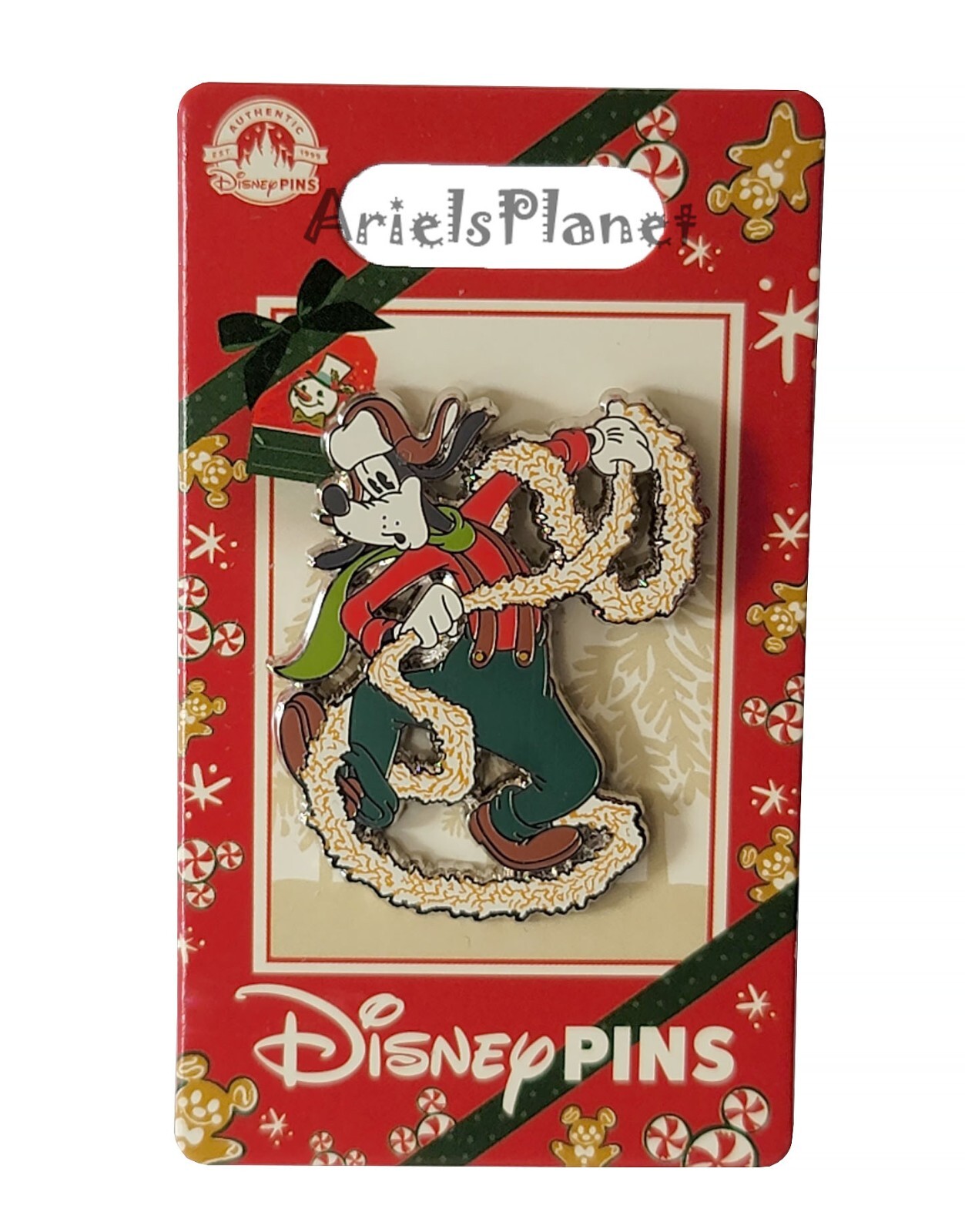 Disney Parks Christmas Holidays Goofy Pin