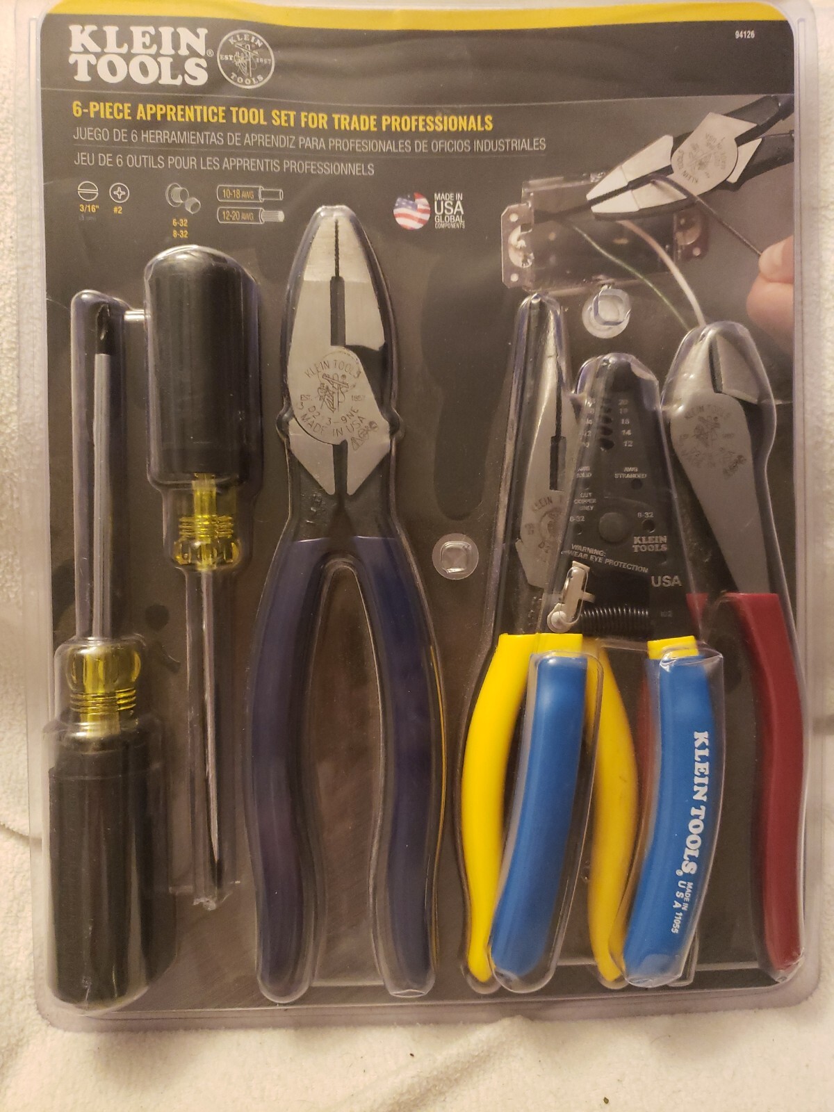 Klein Tools 94126 6-Piece Apprentice Tool Set