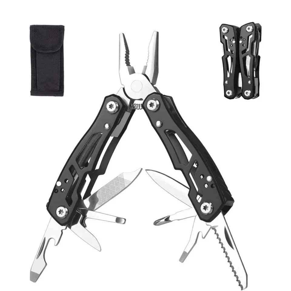 14-in-1 MINI Multitool Pliers Rugged & Practical Portable Pocket Camping Tools
