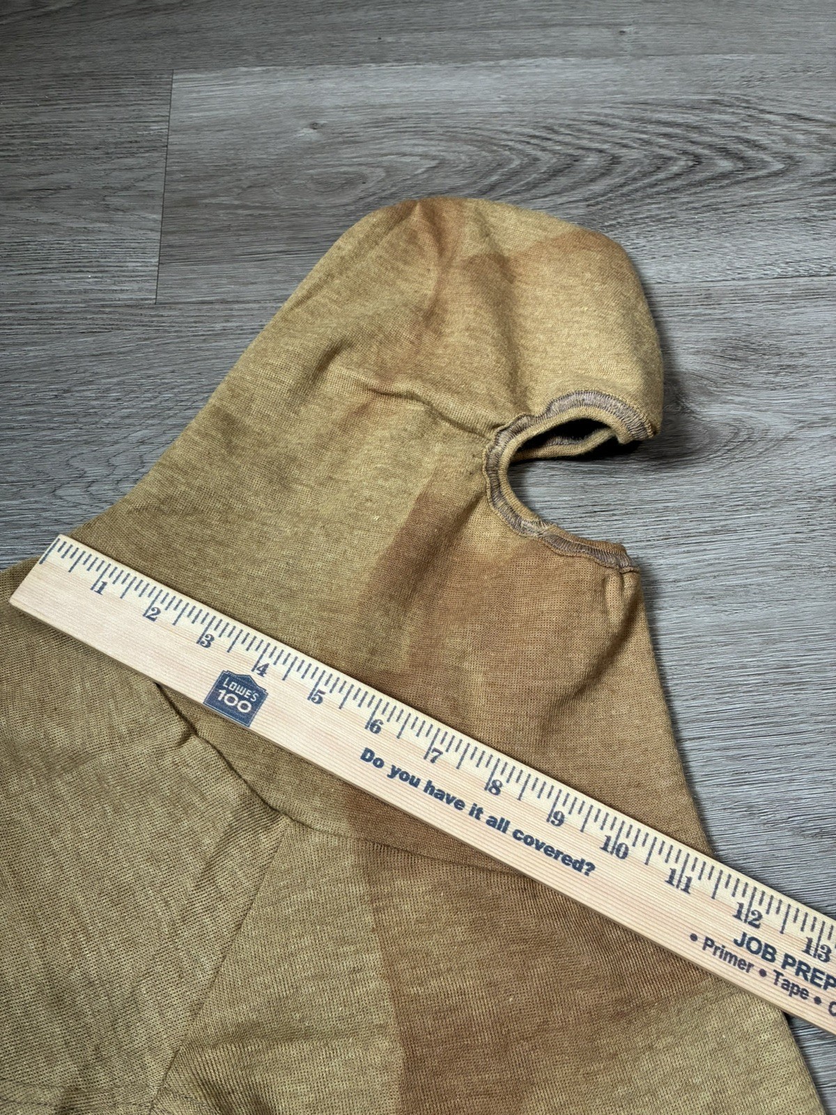 Protective Anti-Flash Hood Balaclava US Army USGI Tan