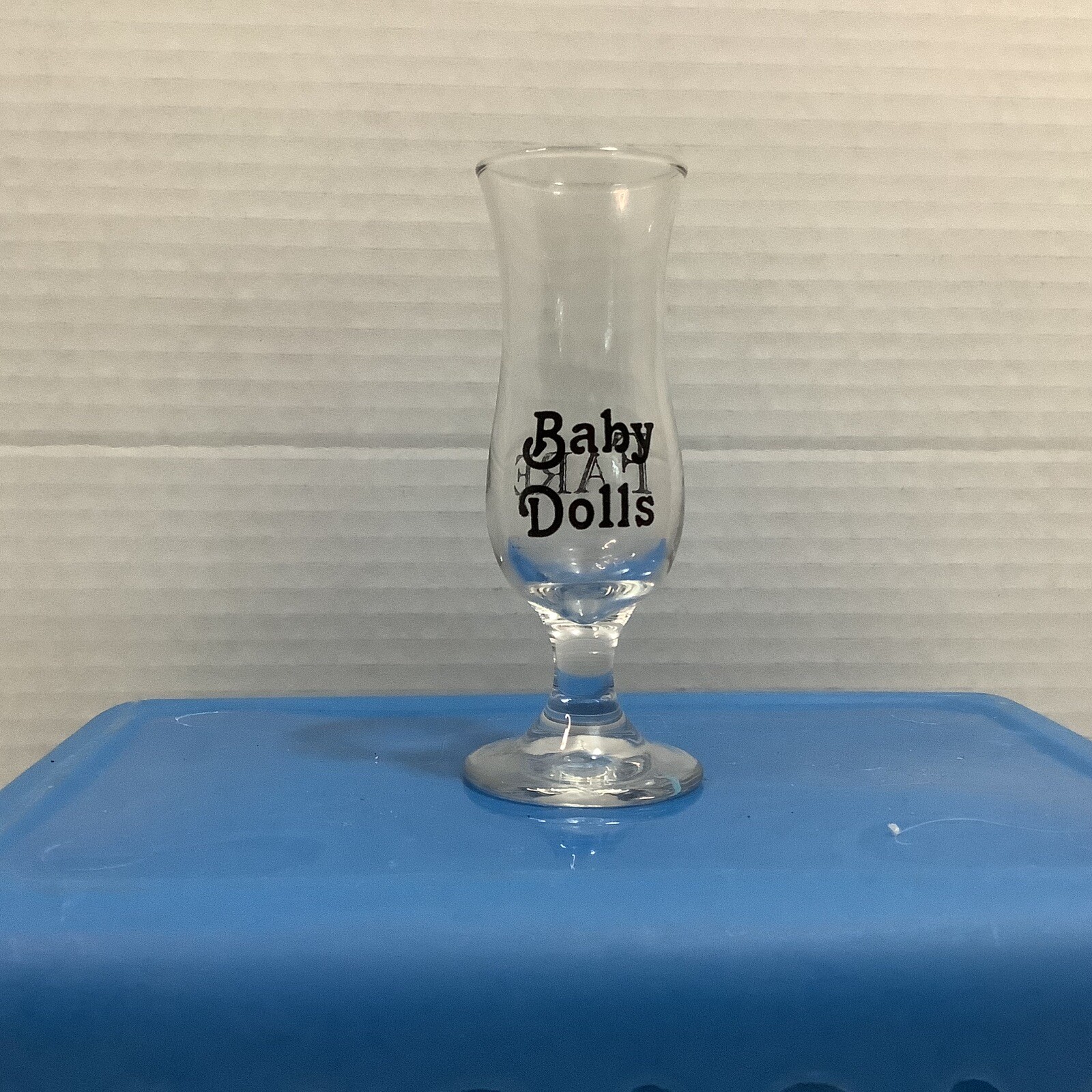 Baby Dolls Fare Shot Glass, COMBINED SHIPPING (SEE STORE)