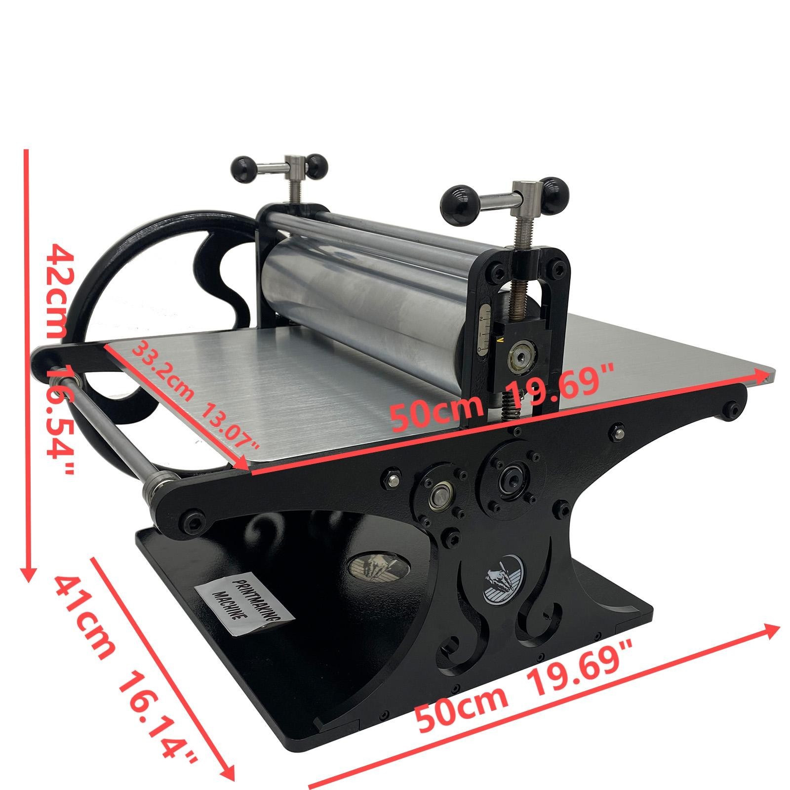 Slab Roller Machine Manual Slab Roller Engraving Press for Printmaking Tabletop
