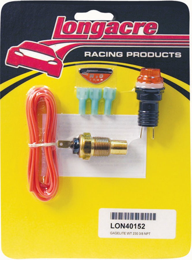 Longacre 52-40152, Kit Gagelite Kit W/T 3/8In. Npt 230 Deg Performance Parts