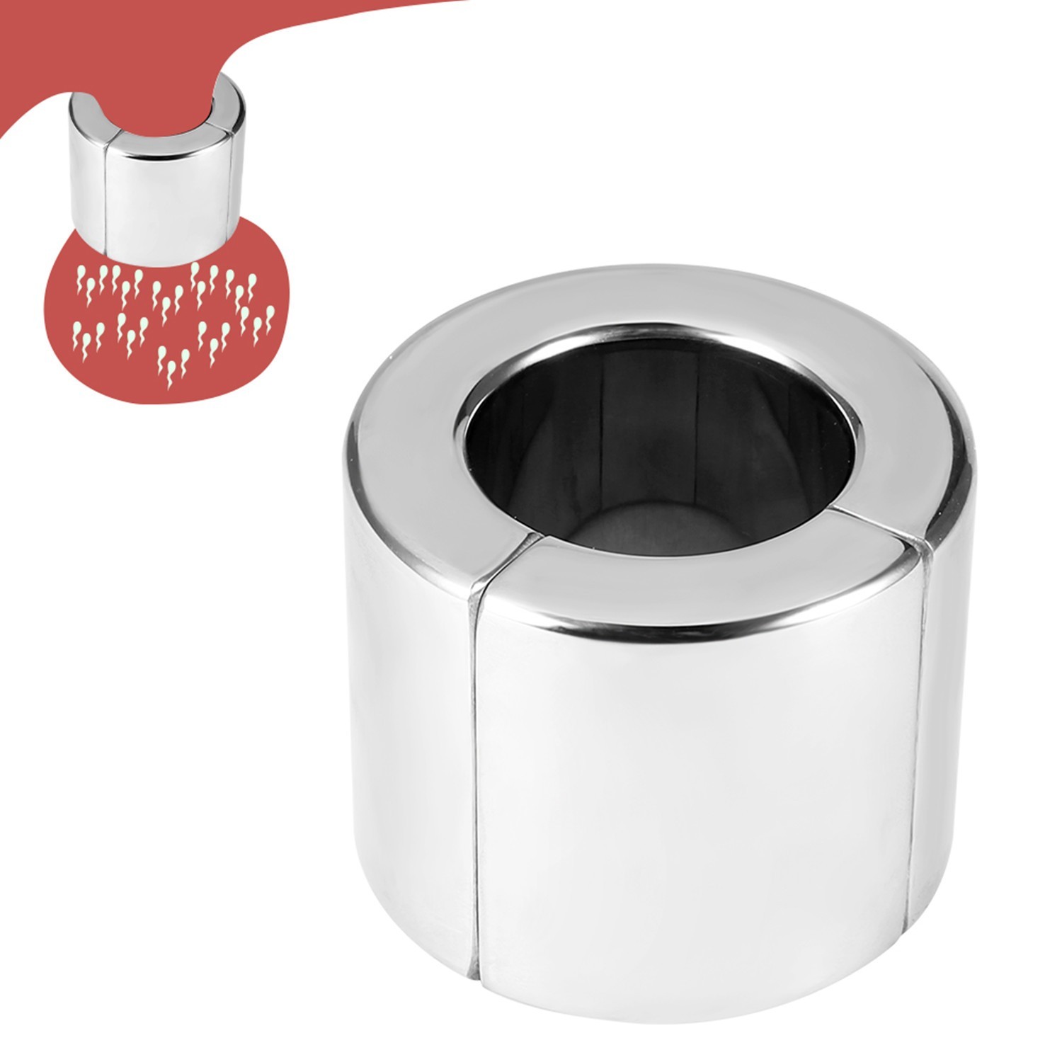 37MM Magnetic Male Ball Strethcer Weight Stainless Steel Ball Stretching Weight