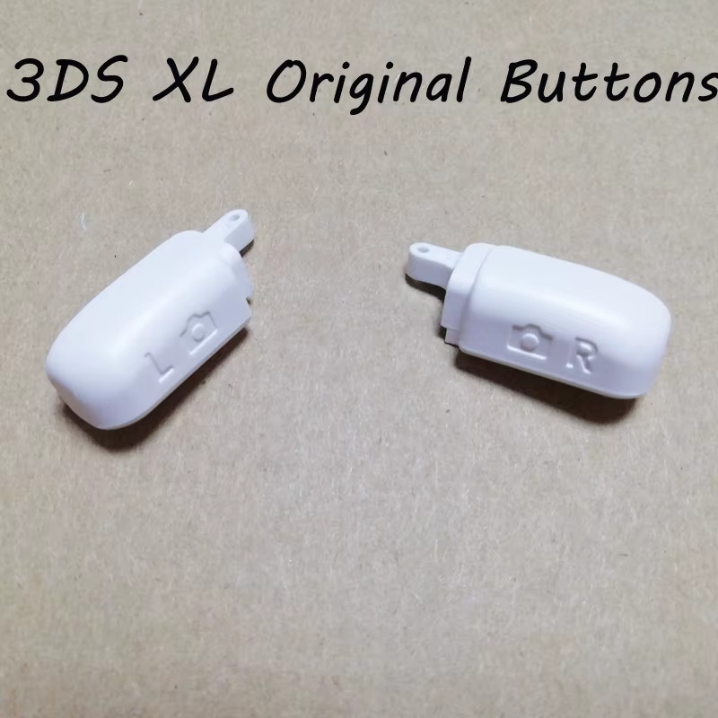 Nintendo 3DS XL LL  R & L Trigger Buttons Repair part WHITE USA