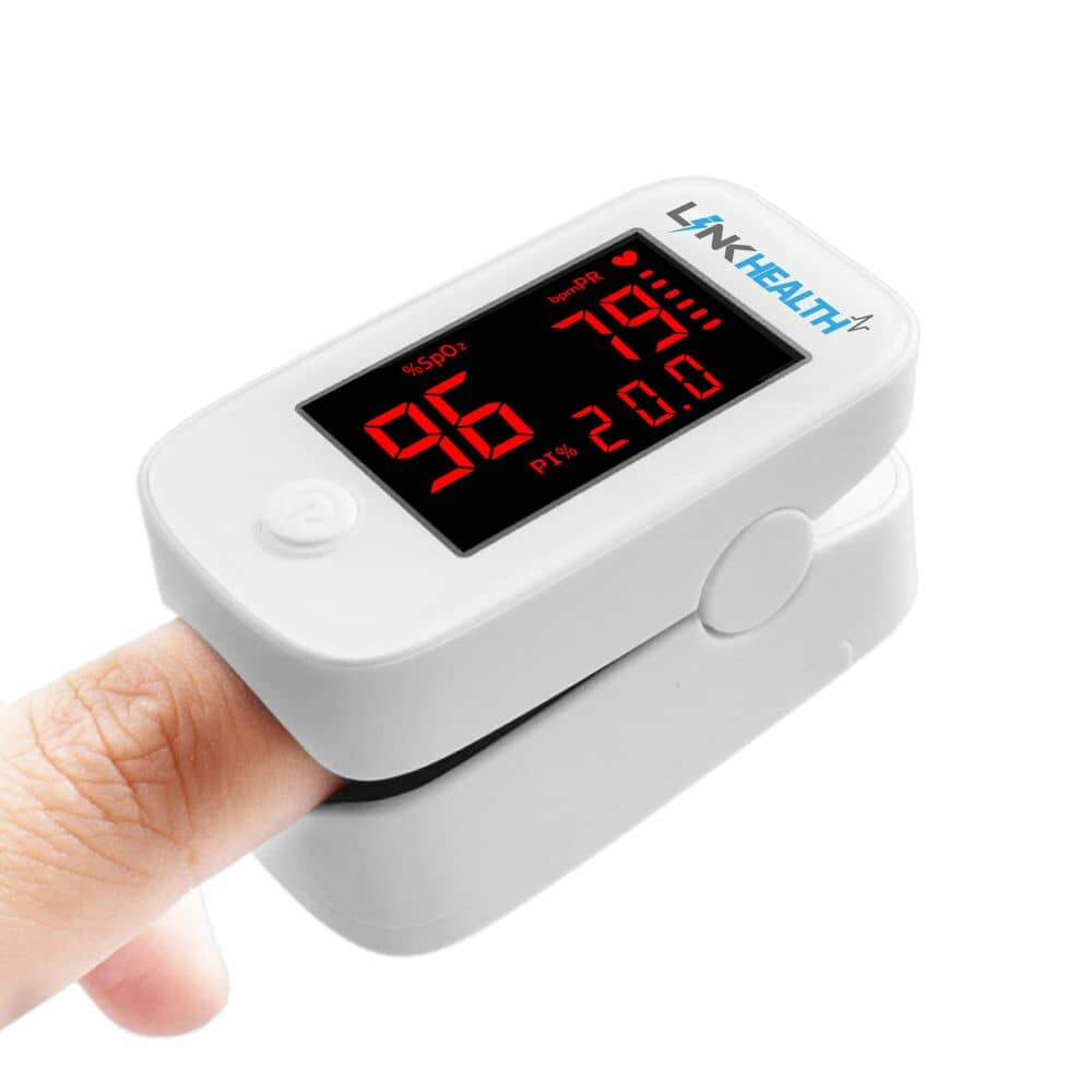 Fingertip Pulse Oximeter - SPO2 Monitor, Blood Oxygen Sensor,