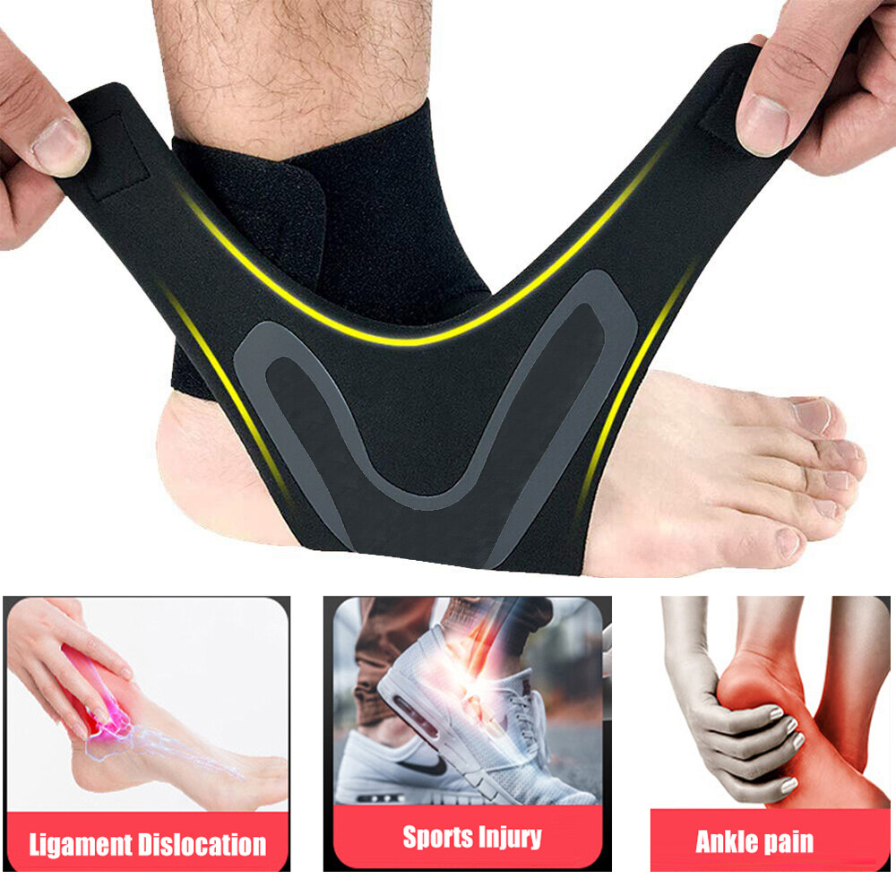 Ankle Support Compression Ankle Brace Plantar Fasciitis Pain Relief Foot Sleeve