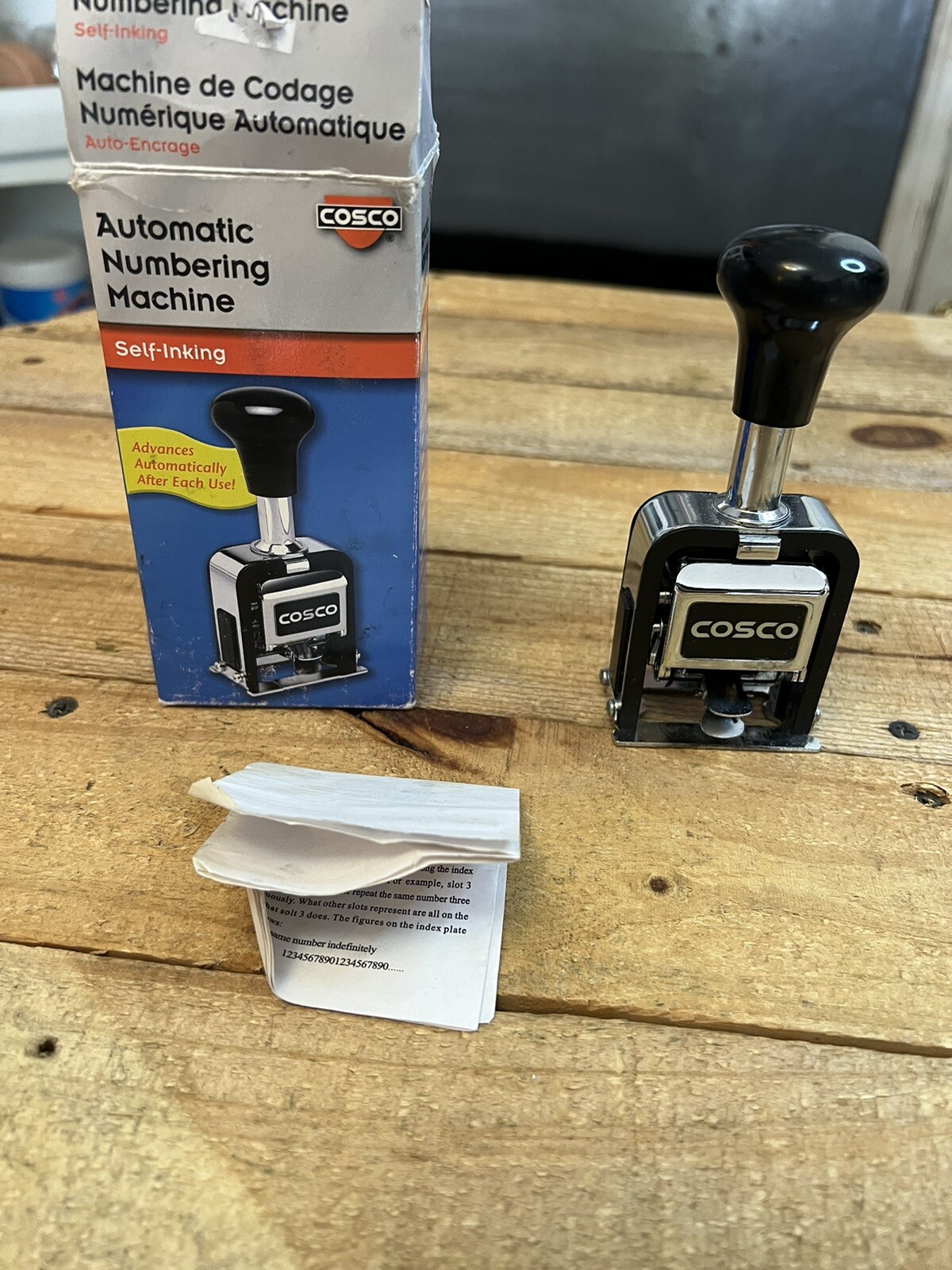 Cisco Automatic Numbering Machine EUC Still Has Box In Working Order See Photos