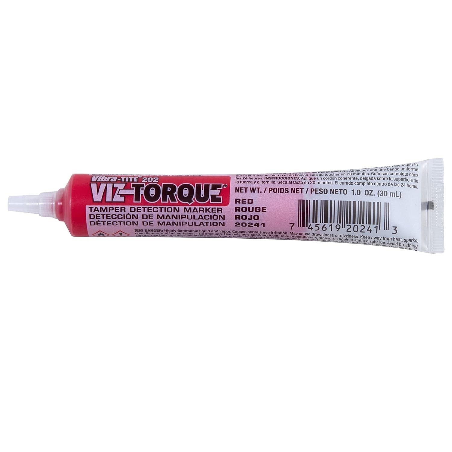 Viz-Torque Tamper Detection Marker Red