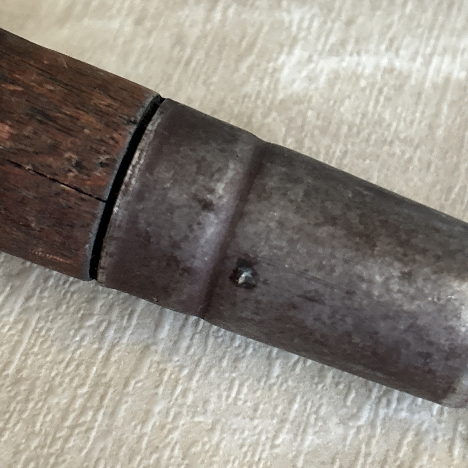 Vintage Lutz File Tool Wood Handle With A Hook
