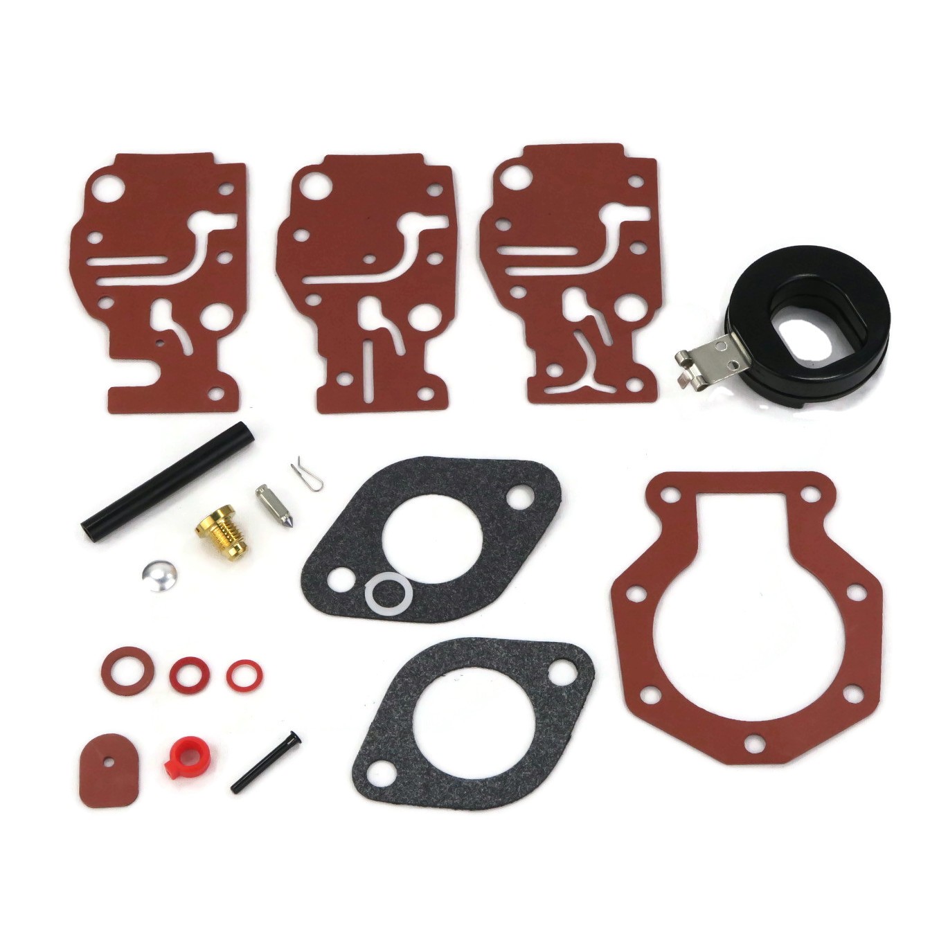 Carburetor Repair Kit for 1990 Johnson 15HP, E15ELESR, E15EESR, J15REIA Engines