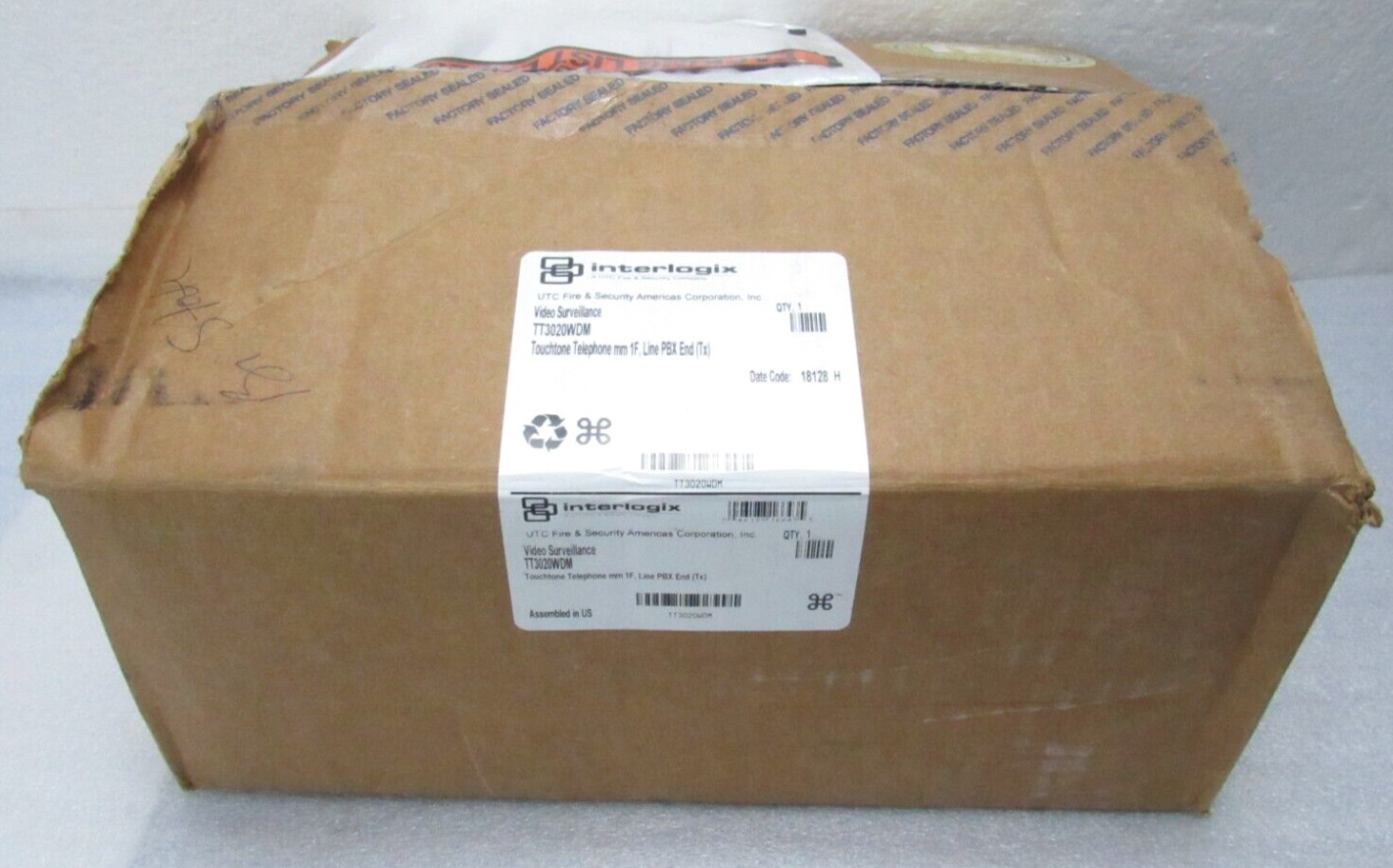 UTC Interlogix TT3020WDM Touchtone Telephone Interface w/POTS Transceiver [CTSL]