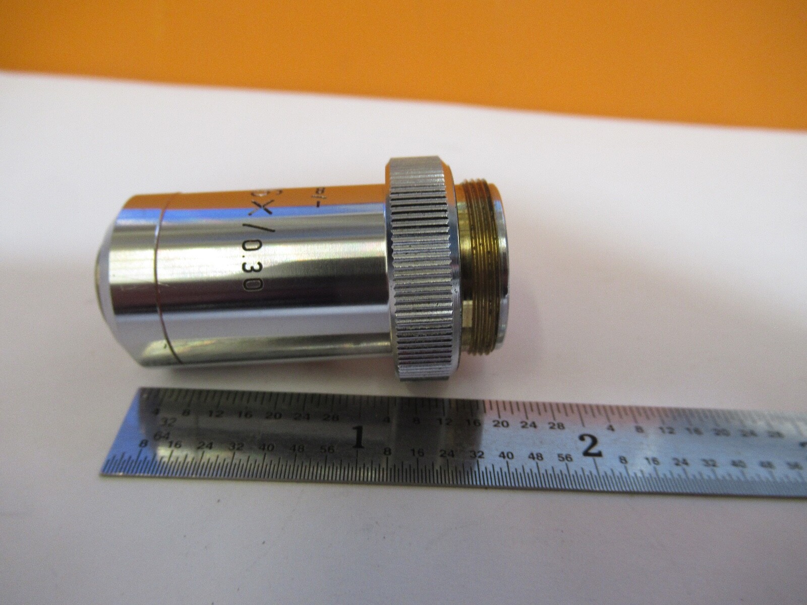 LEITZ WETZLAR OBJECTIVE PL 16X INFINITY OPTICS MICROSCOPE AS PICTURED &5M-A-16