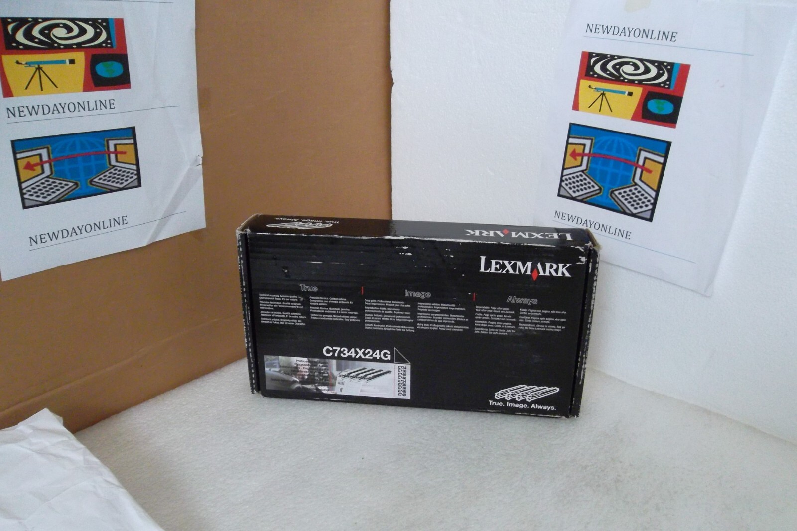 Lexmark C734X24G Photoconductor Set 4-Pack 20K for C734 C736 X734 X736 X738 NEW