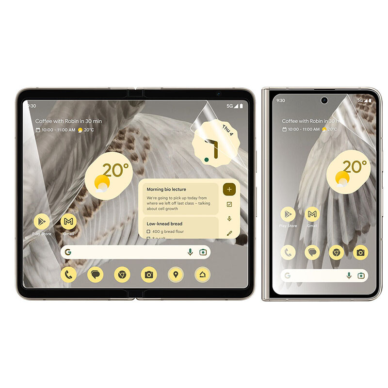 3in1 Soft Hydrogel Film Front+Inner+Back Screen Protector For Google Pixel Fold