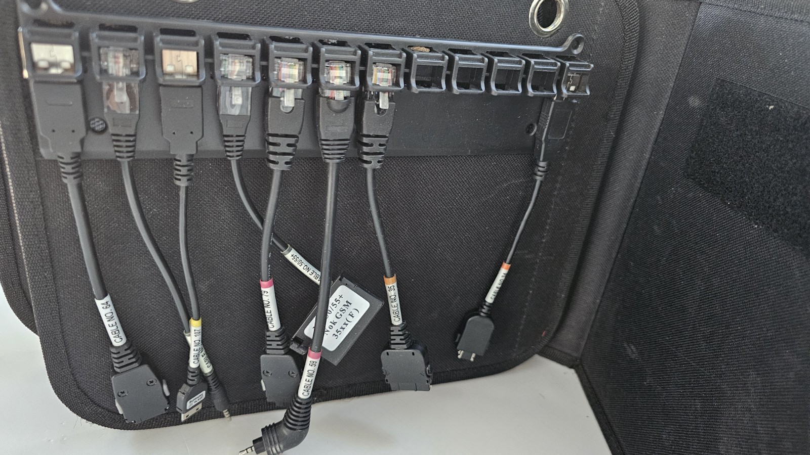 Cellbrite UME 360 Pro + Assortment of data cables (Untested)