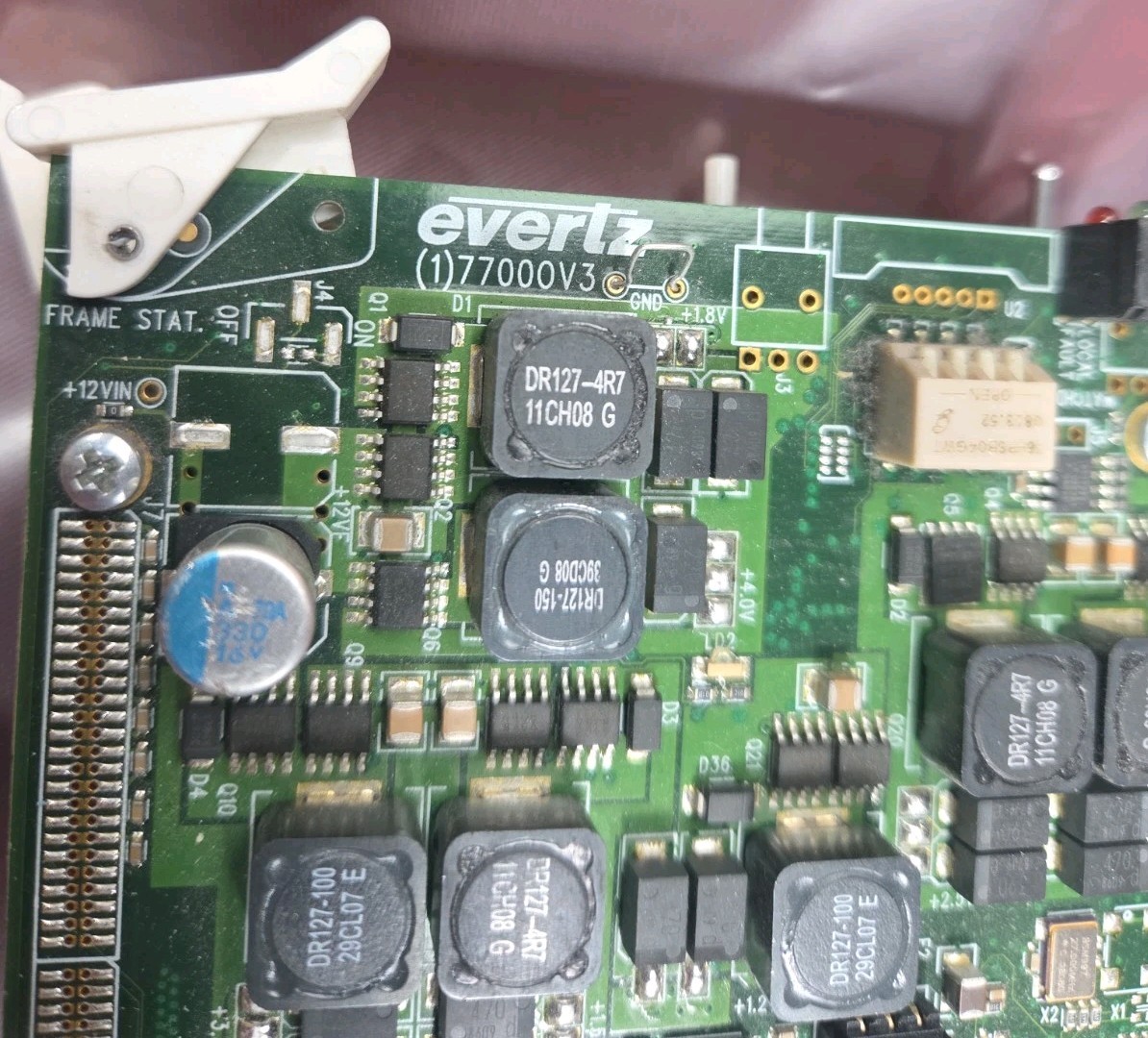Evertz 7767VIP4-HSN 4-Input HD/SD/Analog/DVI Multiviewer Card Untested