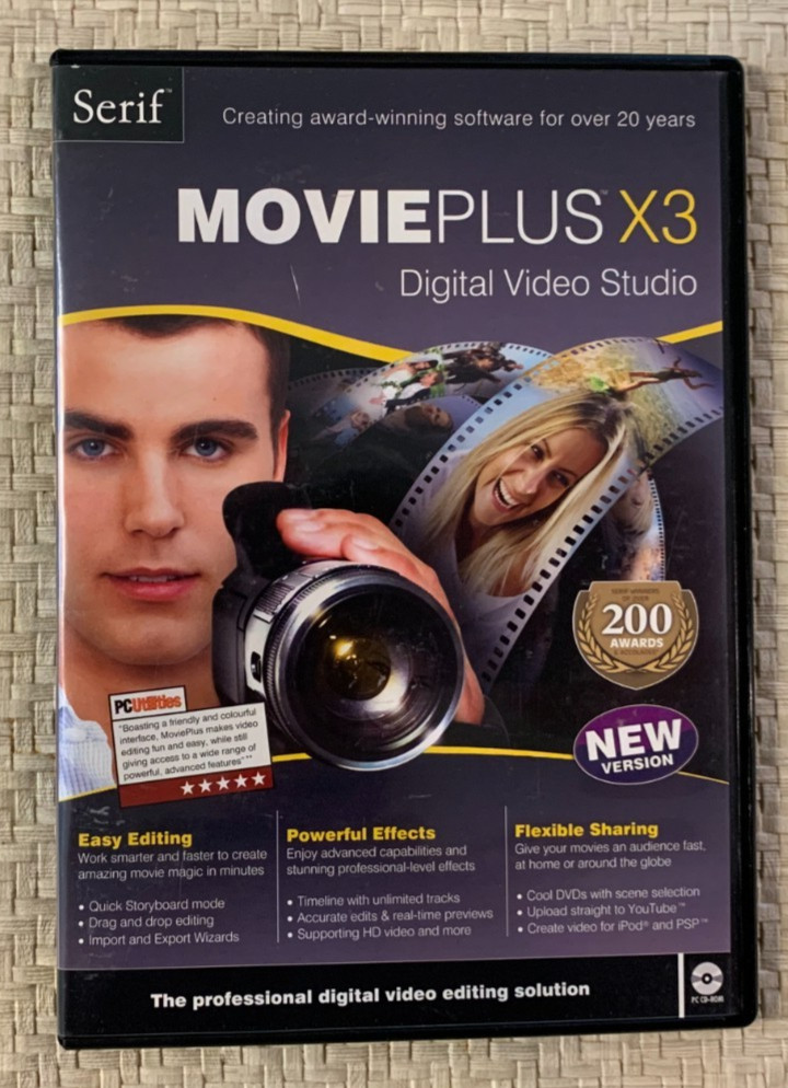 SOFTWARE-MOVIEPLUS X3 - DIGITAL VIDEO STUDIO-NEW