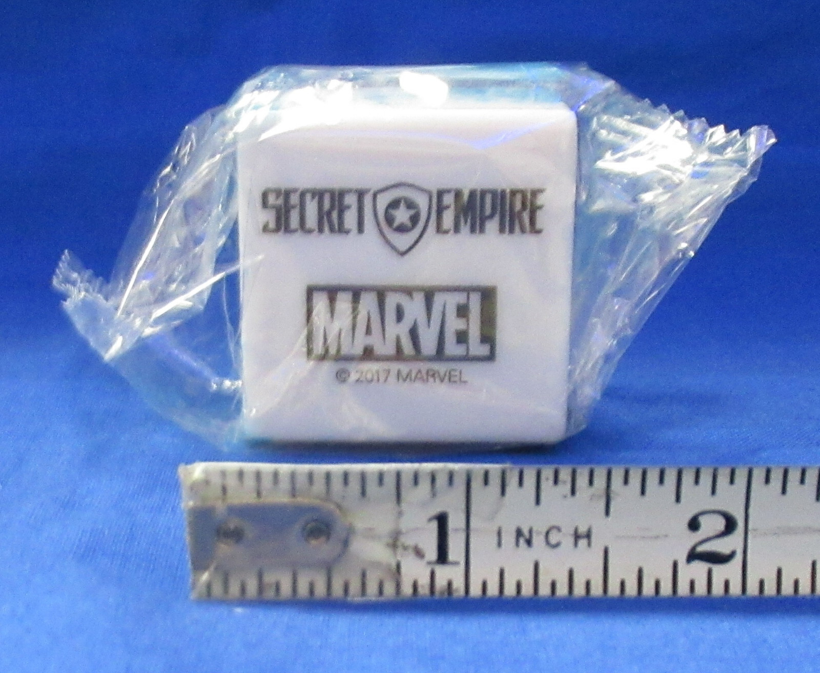 Marvel Glow in the Dark  1  1/2" Cube Secret Empire 2017 Marvel  New in polybag