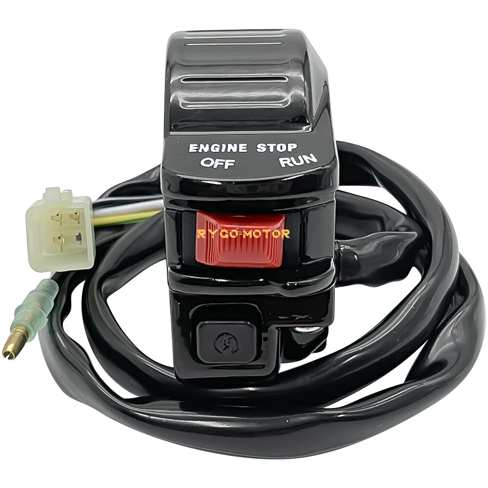 Left Handle Switch Start Kill Stop Button for Suzuki Quadsport 80 LT80 1987-2006