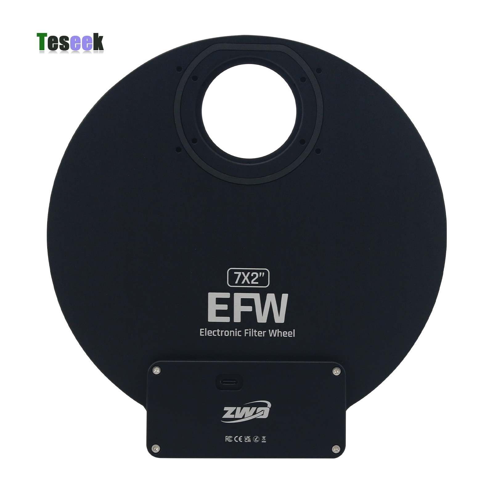 ZWO EFW7X2” 2-inch EFW Electronic Filter Wheel 7-Position Support 2-inch Filter