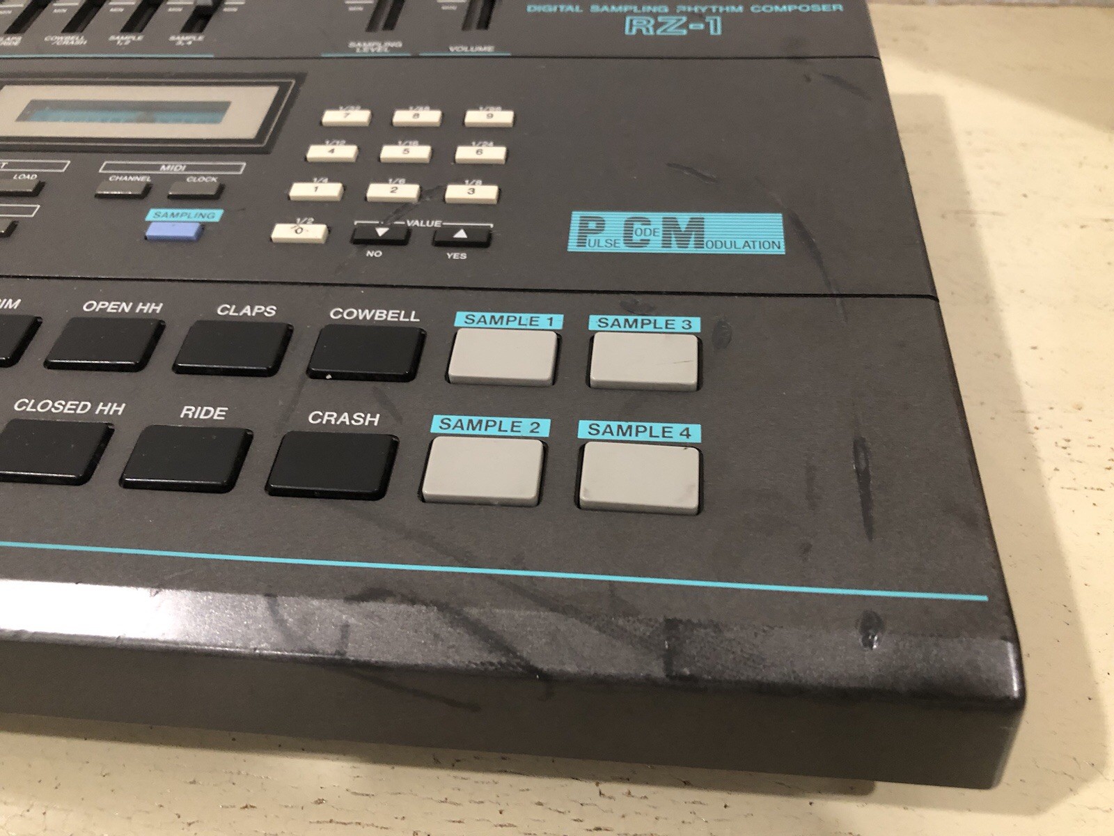 Casio RZ-1 8-Bit Digital Sampling Rhythm Composer | Read Desc