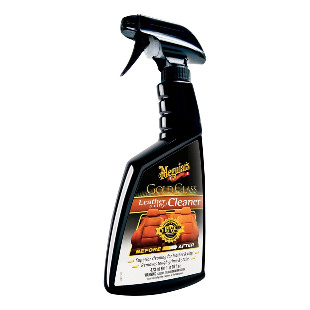Meguiar's Gold Class™ Leather & Vinyl Cleaner - 16oz G18516 UPC 070382005313