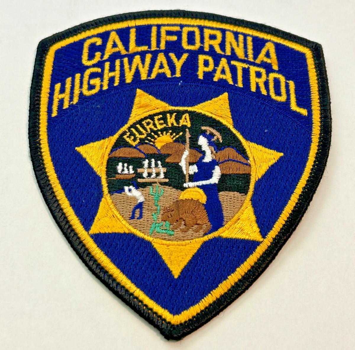 California Highway Patrol Patch Unused