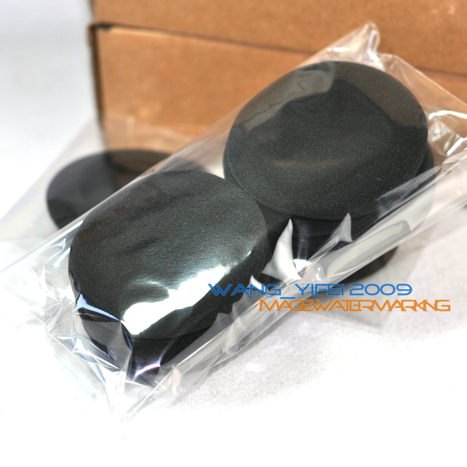 10 pcs 60mm foam pads ear pad sponge earpads headphone cover for headset 2.35"