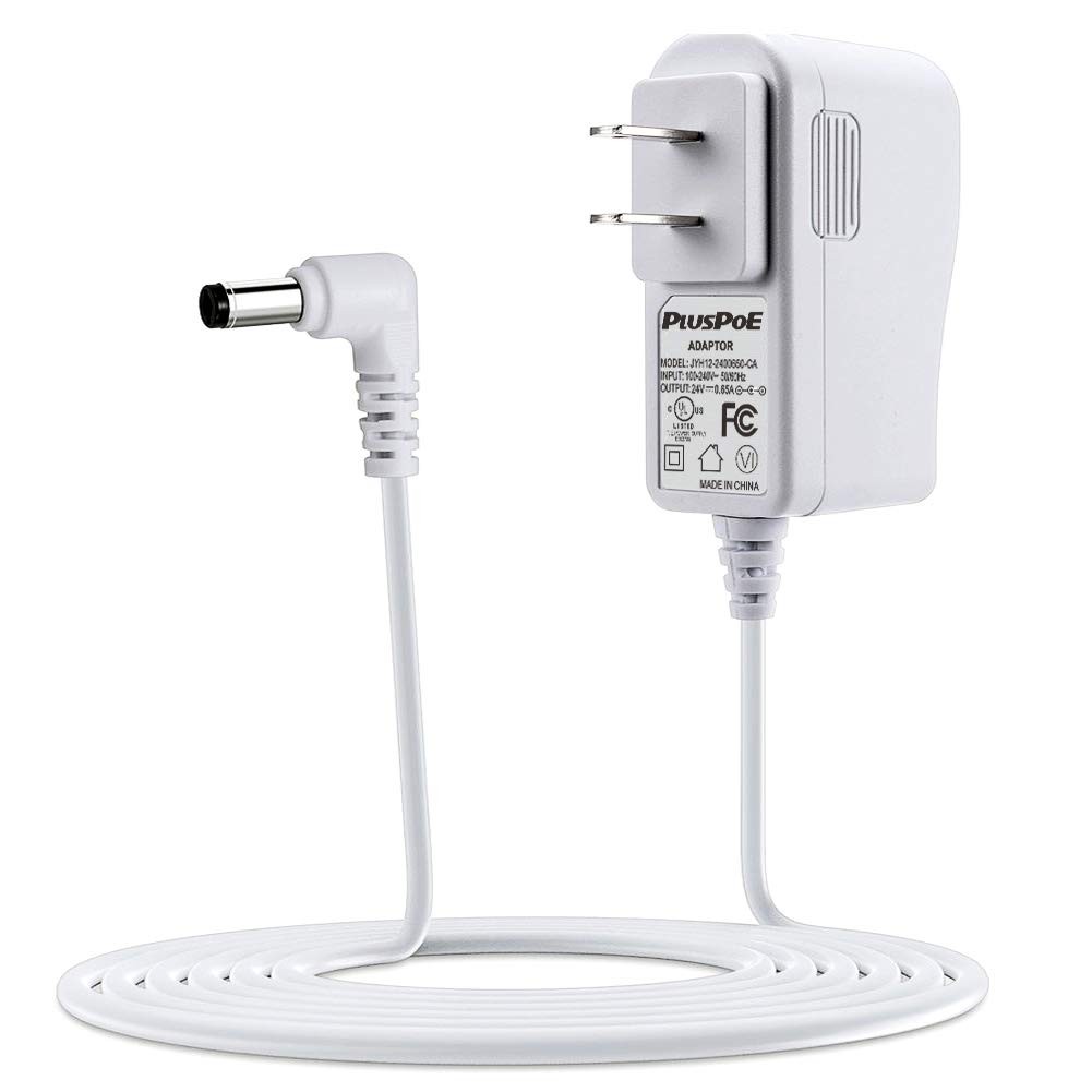 24V DC Power Cord for Pure Enrichment, URPOWER, VicTsing, White-1Pack