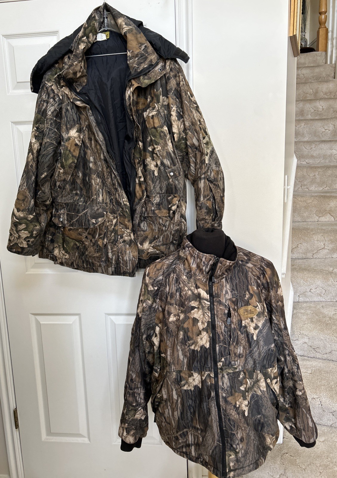 Bear Creek Outfitters 2 In 1 Coat Camo Zip Out Liner Warm Hunting Jacket XXL EUC