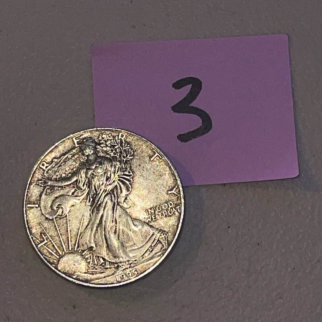 1995 Liberty Walking $1 Silver 0.999 Business Strike Phila KM#273