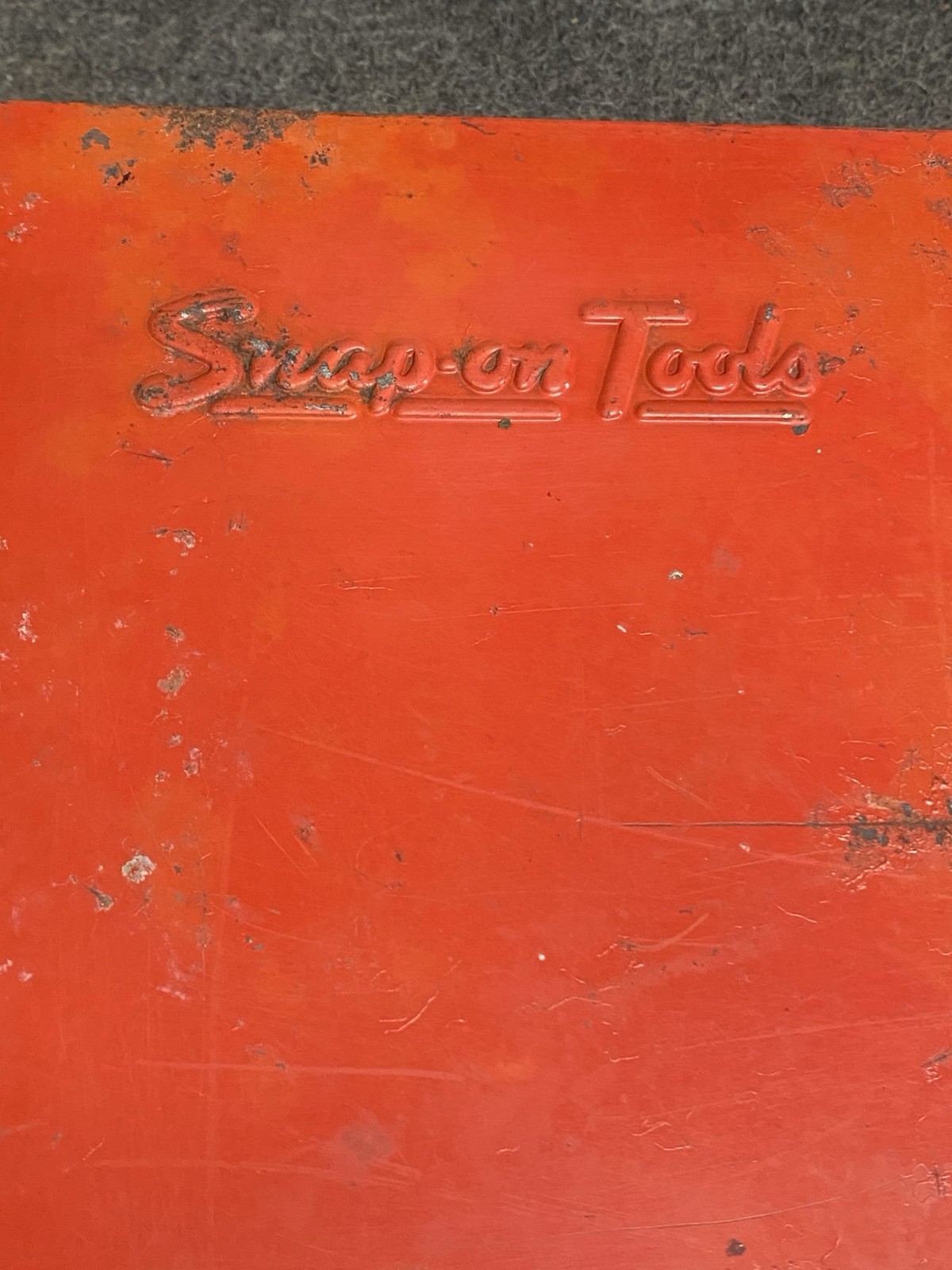 Snap On KRA-128 Metal Tool Box Only Dated 1962