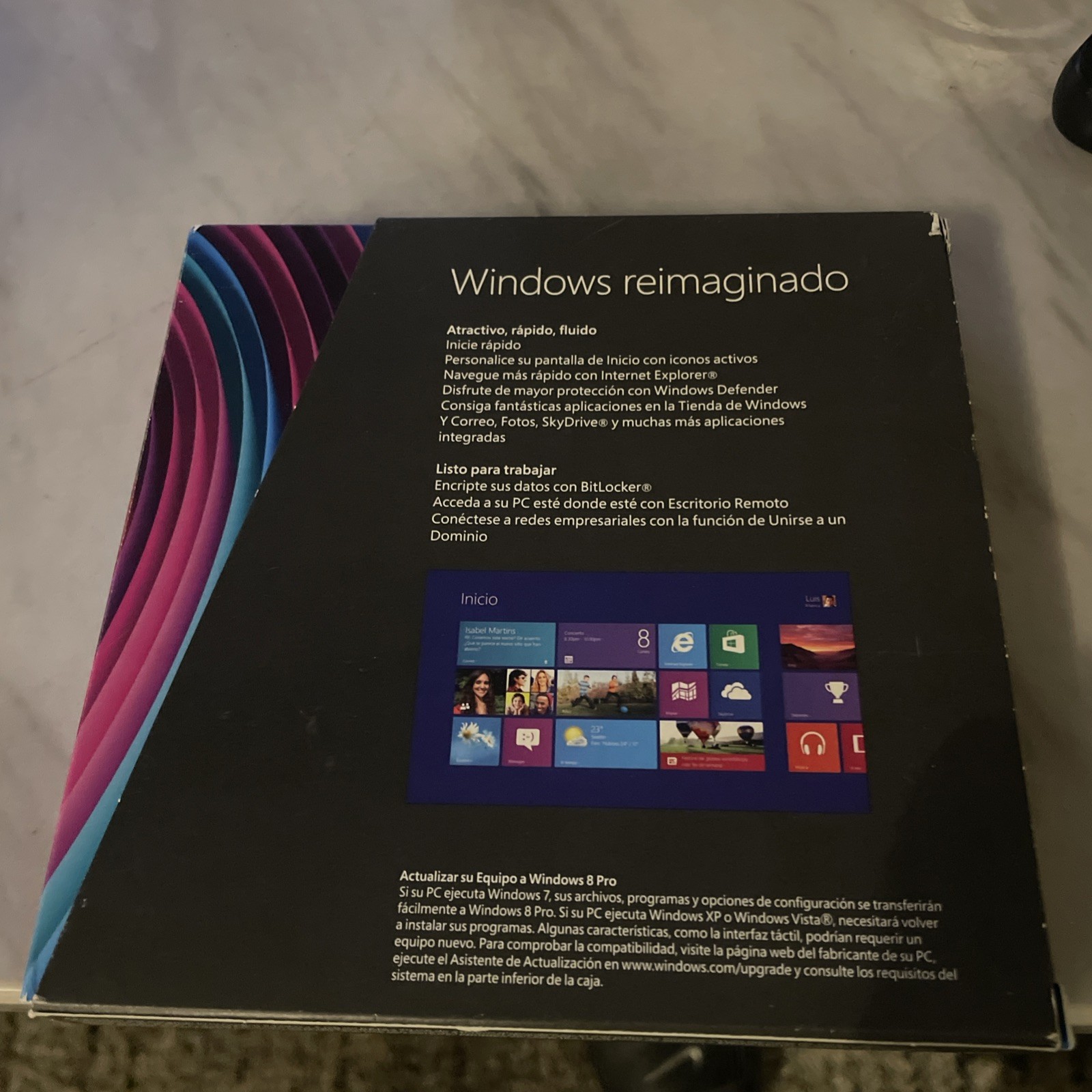Microsoft Windows 8 Professional Full/Upgrade 32Bit & 64Bit DVD MS WIN PRO