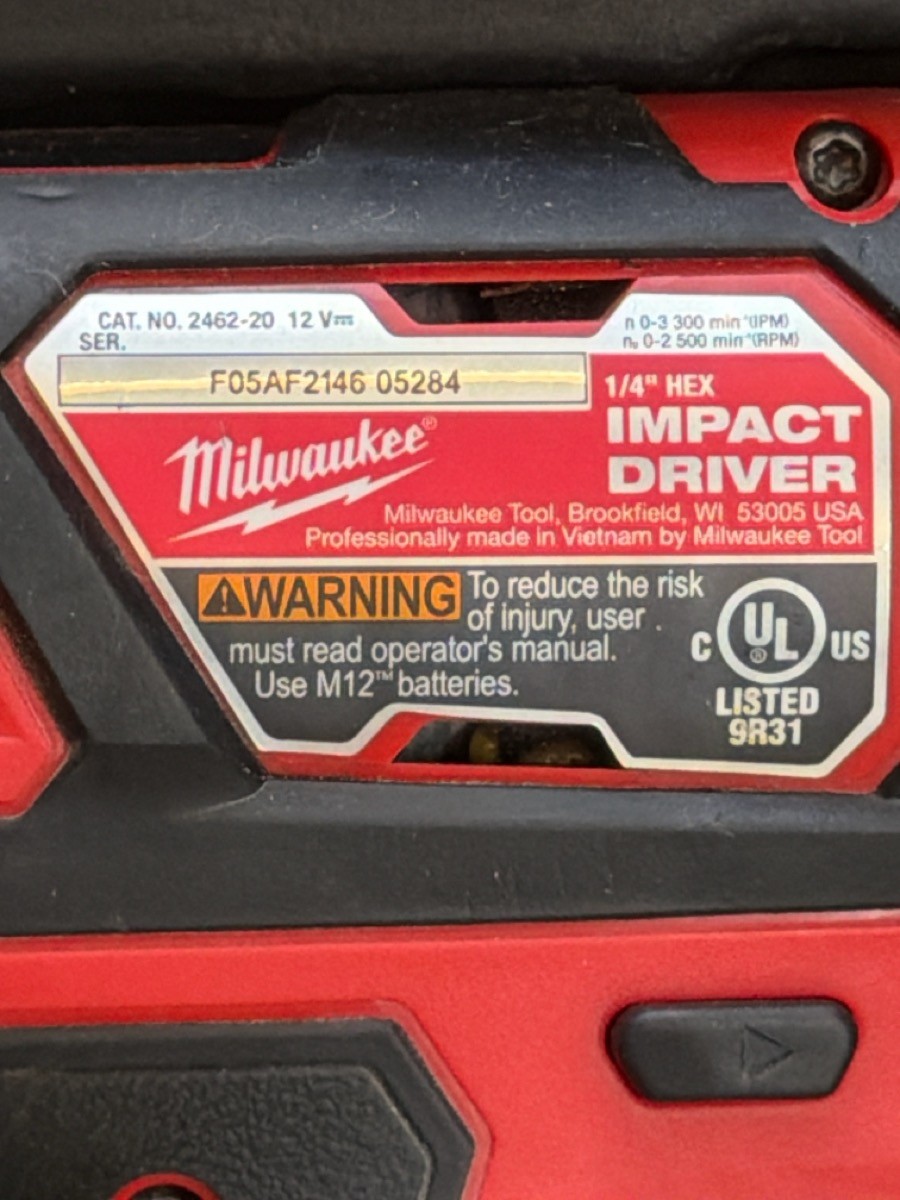 MILWAUKEE TOOLS 2597-22 (SBL016032)