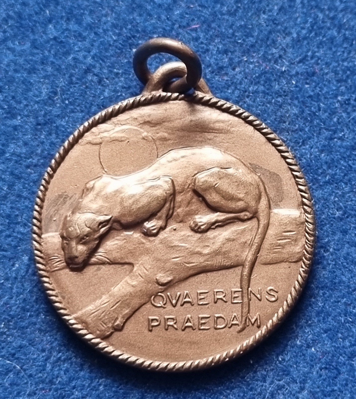 BRONZE MEDAL DIRECTOR ITALIAN NAVY ROYAL EXPLORER "PANTERA"