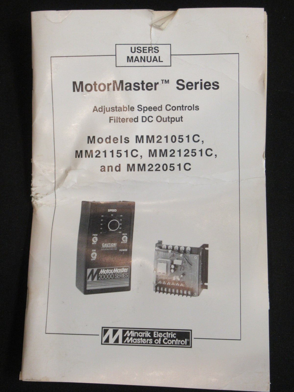 Minarik Adjustable Speed Control MM21051C